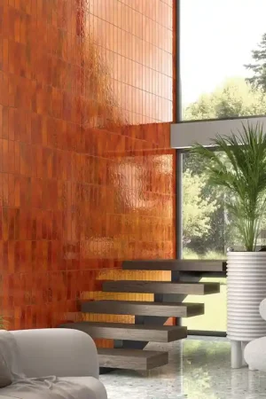 carrelage effet zellige 8x31,5 cm luca lava Quantité Limitée